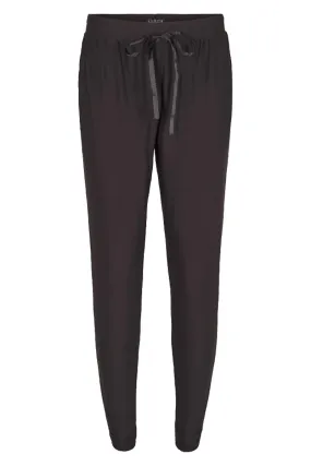 Alma Pants (Fleece) | Black | Fleece løse bukser fra Liberté